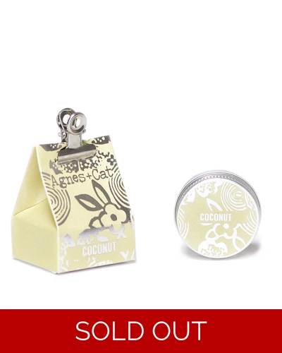 Agnes and Cat Coconut Lip Balm